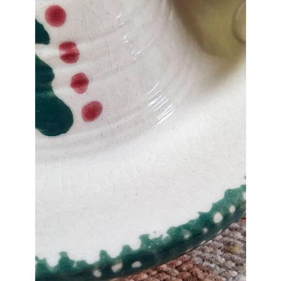 Vintage Christmas Tree Candlesticks/ Salt Pepper Shakers - Picture 6 of 14